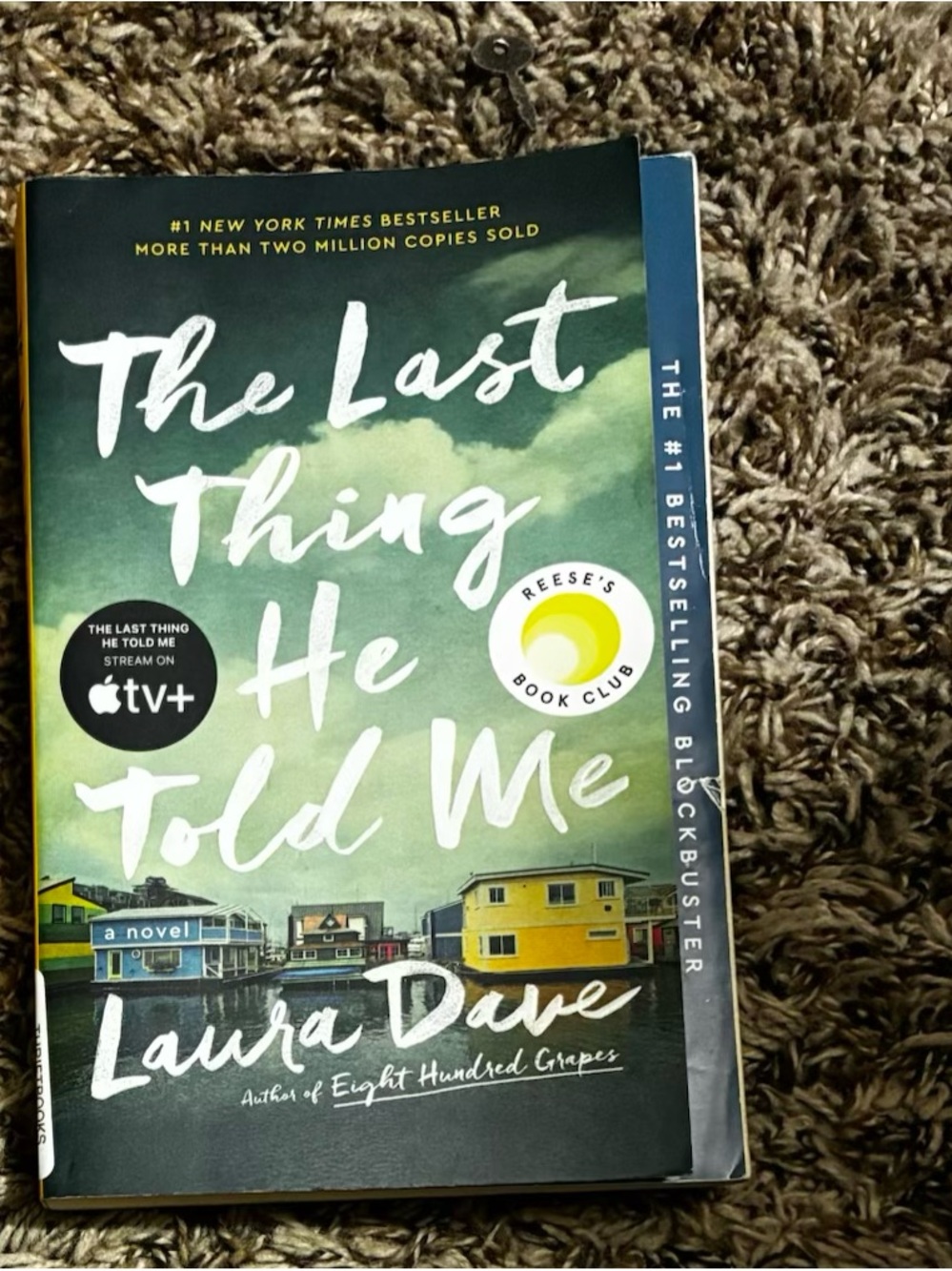 Laura Dave The Last Thing He Told Me - Green Cover